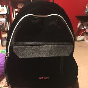 Nine West Velour Backpack
